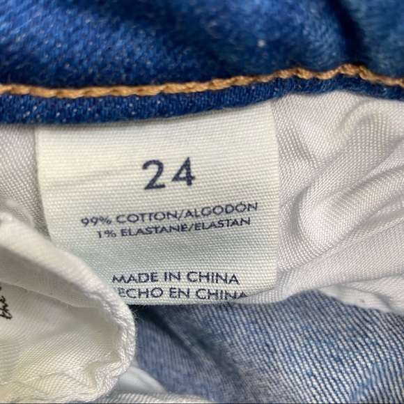 BKE STELLA MID RISE SLIM FIT ANKLE DISTRESSED JEANS - Picture 12 of 12